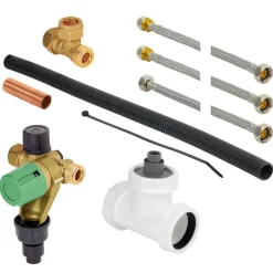 Sanivesk keukenboiler aansluitset 1/2"