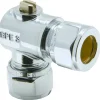 Sanivesk Kogelkraan Mini Haaks Knel 15x15mm Chroom