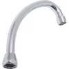Sanivesk Kraanuitloop voor Wastafelkraan 15cm Chroom