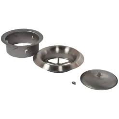 Sanivesk luchtventiel RVS Ø 125 mm