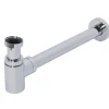 Sanivesk Luxe Design Fonteinsifon Chroom 5/4"x32mm LAAG model