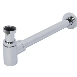 Sanivesk Luxe Design Fonteinsifon Chroom 5/4"x32mm LAAG model