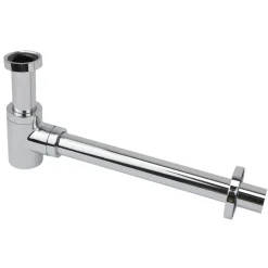 Sanivesk Luxe Design Fonteinsifon Chroom 5/4"x32mm LAAG model