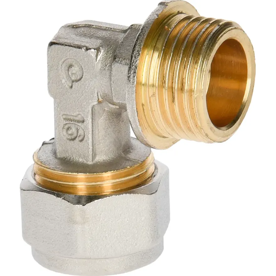 Sanivesk Meerlagen Knel Knie 16mmx1/2"M 3 stuks