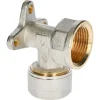 Sanivesk Meerlagen Knel Muurplaat 20mmx3/4"F