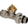Sanivesk Radiatorafsluiter Inregelbaar Thermost Recht 1/2"x15mm