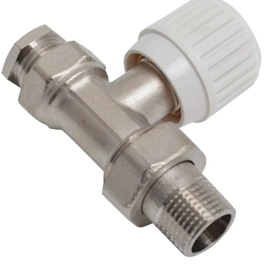 Sanivesk radiatorkraan 1/2" recht
