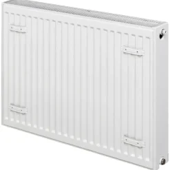 Sanivesk radiator Raya Plan Duo wit zij-aansluiting T22 60 x 80 cm