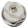 Sanivesk Radiatorstop 1/2" + Draaibare Ontluchter