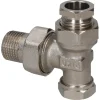 Sanivesk Radiator Voetventiel Haaks 1/2"x15mm