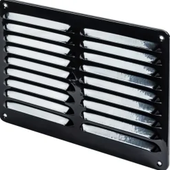 Sanivesk schoepenrooster aluminium antraciet 24,5x19,5 cm
