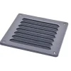 Sanivesk schoepenrooster aluminium antraciet 15,5x15,5 cm