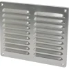 Sanivesk schoepenrooster aluminium brut 24,5x19,5 cm