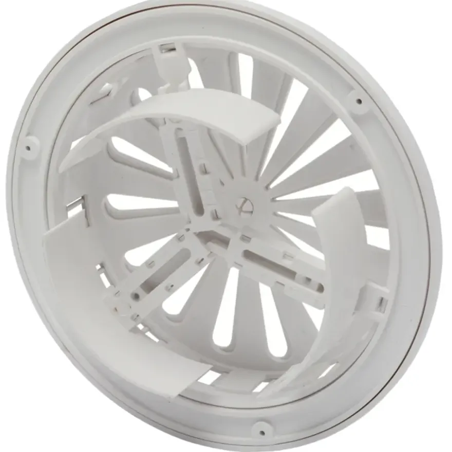Sanivesk schuifrooster wit rond Ø 100-150 mm