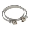 Sanivesk slangklem aluminium Ø 60-165 mm 2 stuks