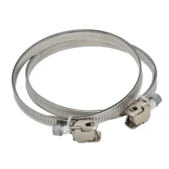 Sanivesk slangklem aluminium Ø 60-165 mm 2 stuks