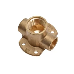 Sanivesk Soldeer Muurplaat Dubbel 15mmx1/2"F