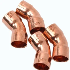Sanivesk Soldeer Roodkoper Bocht 45gr 15x15mm FF