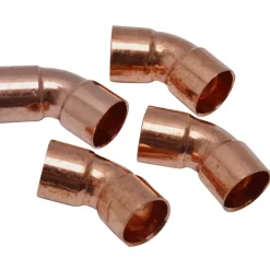 Sanivesk Soldeer Roodkoper Bocht 45gr 12x12mm FF