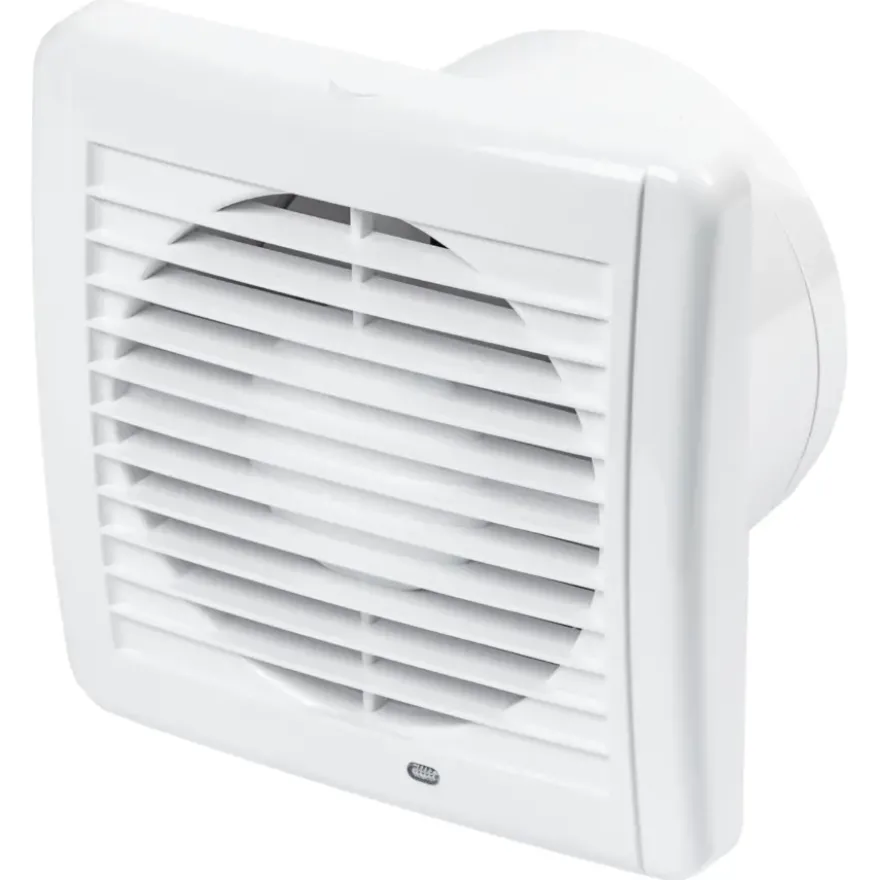 Sanivesk stille inbouwventilator Standaard met timer wit Ø 125 mm