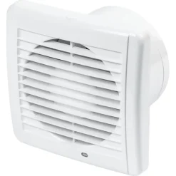 Sanivesk stille inbouwventilator Standaard met timer wit Ø 150 mm