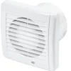 Sanivesk stille inbouwventilator Standaard wit Ø 100 mm