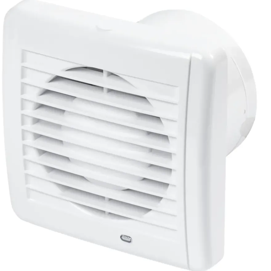 Sanivesk stille inbouwventilator Standaard wit Ø 100 mm
