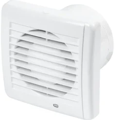 Sanivesk stille inbouwventilator Standaard met timer wit Ø 100 mm