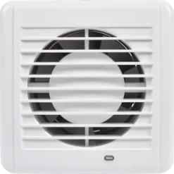Sanivesk stille inbouwventilator Standaard met timer wit Ø 100 mm