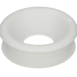 Sanivesk valpijpmanchet laaghangend geschikt voor hooghangend reservoir Wit 45mm