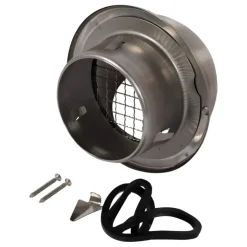 Sanivesk ventilatierooster bol RVS Ø150 mm