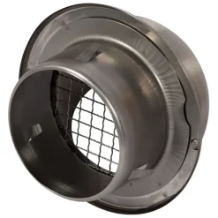 Sanivesk ventilatierooster bol RVS Ø125 mm