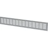 Sanivesk ventilatiestrip aluminium geanodiseerd 50x8 cm