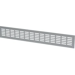 Sanivesk ventilatiestrip aluminium geanodiseerd 50x8 cm