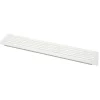 Sanivesk ventilatiestrip aluminium wit 40x8 cm
