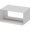 Sanivesk vlakkanaal kanaalverbinder 110x55 mm