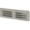 Sanivesk vlakkanaal muurrooster RVS 220x55 mm