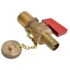 Sanivesk Vul- en Aftapkraan 1/2" + Knop