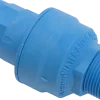 Sanivesk Waterslot Instelbaar 3/4"F Blauw