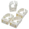 Sanivesk Zadel + Klikbevestiging 10-14mm Wit 4 stuks