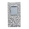 Schanskorf Como met brievenbus 120 x 60 x 30 cm