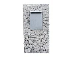 Schanskorf Como met brievenbus 120 x 60 x 30 cm