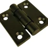 Scharnier 38x38x4mm RVS Zwart