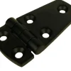 Scharnier 76/20x38x4mm RVS Zwart