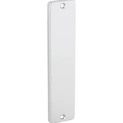 Schild voor klink blind rechthoek aluminium