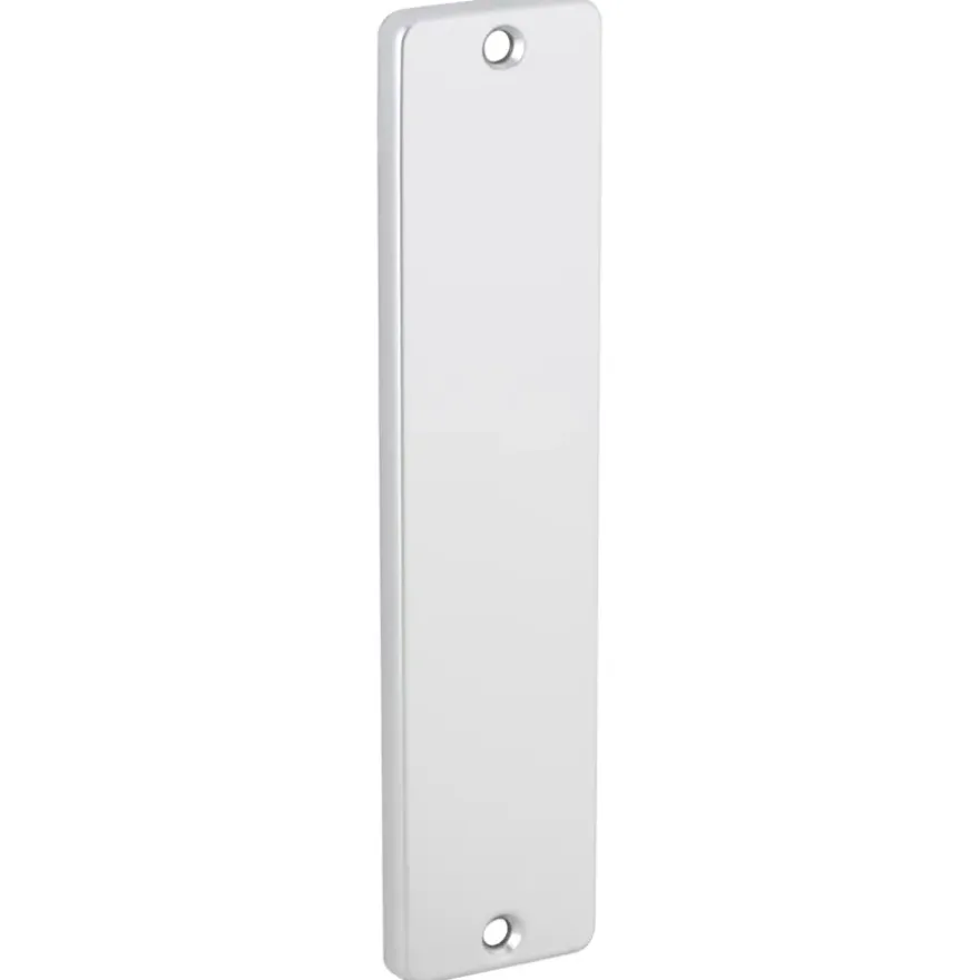 Schild voor klink blind rechthoek aluminium