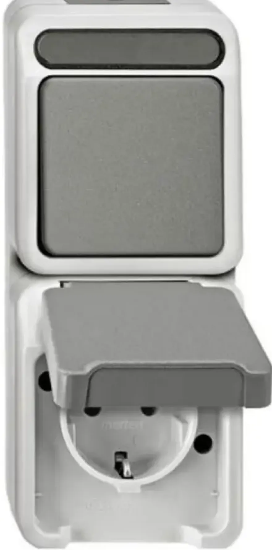 Schneider Electric Aquastar spatwaterdicht Combinatie wissel/ 1-polig RA