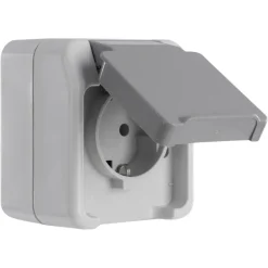 Schneider Electric Aquastar spatwaterdicht Stopcontact Enkel RA