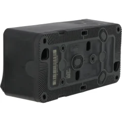 Schneider Electric Mureva Styl wandcontactdoos 2-voudig horizontaal IP55 antraciet