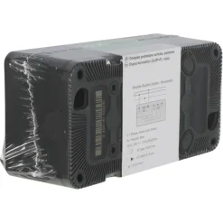 Schneider Electric Mureva Styl wandcontactdoos 2-voudig horizontaal IP55 antraciet